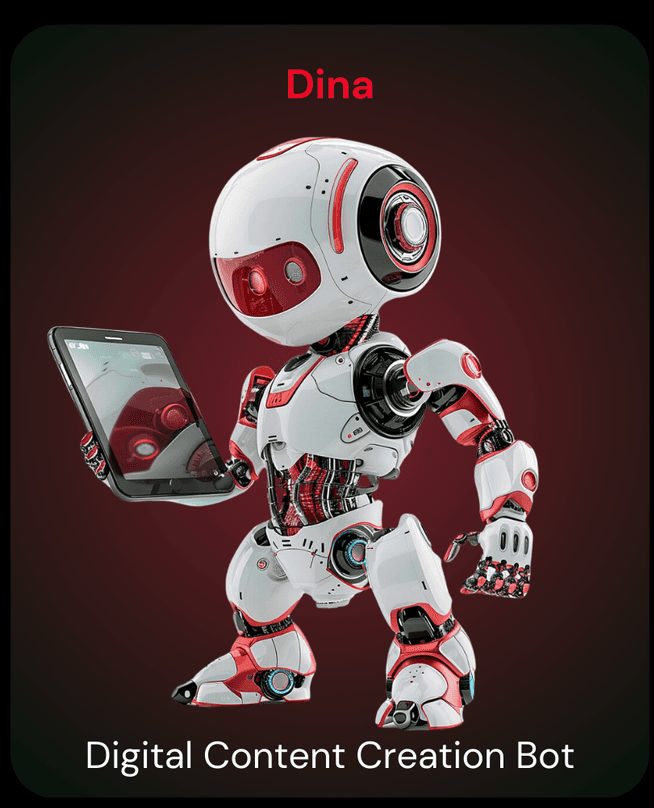 Dina — Digital Content Bot